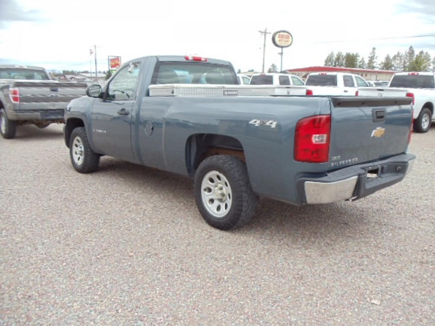 2011 Blue /Gray Chevrolet Silverado 1500 Work Truck (1GCNKPEA7BZ) with an 4.8L V8 Gas engine, Automatic transmission, located at 5465 Highway 2 W., Columbia Falls, MT, 59912, (406) 892-4407, 48.352188, -114.240929 - This truck was previously owned by the federal government so it has been well maintained and taken care of. The truck is clean inside and out with good tires and low miles. This truck has been mechanically inspected. This is the regular cab long box work truck. - Photo#4